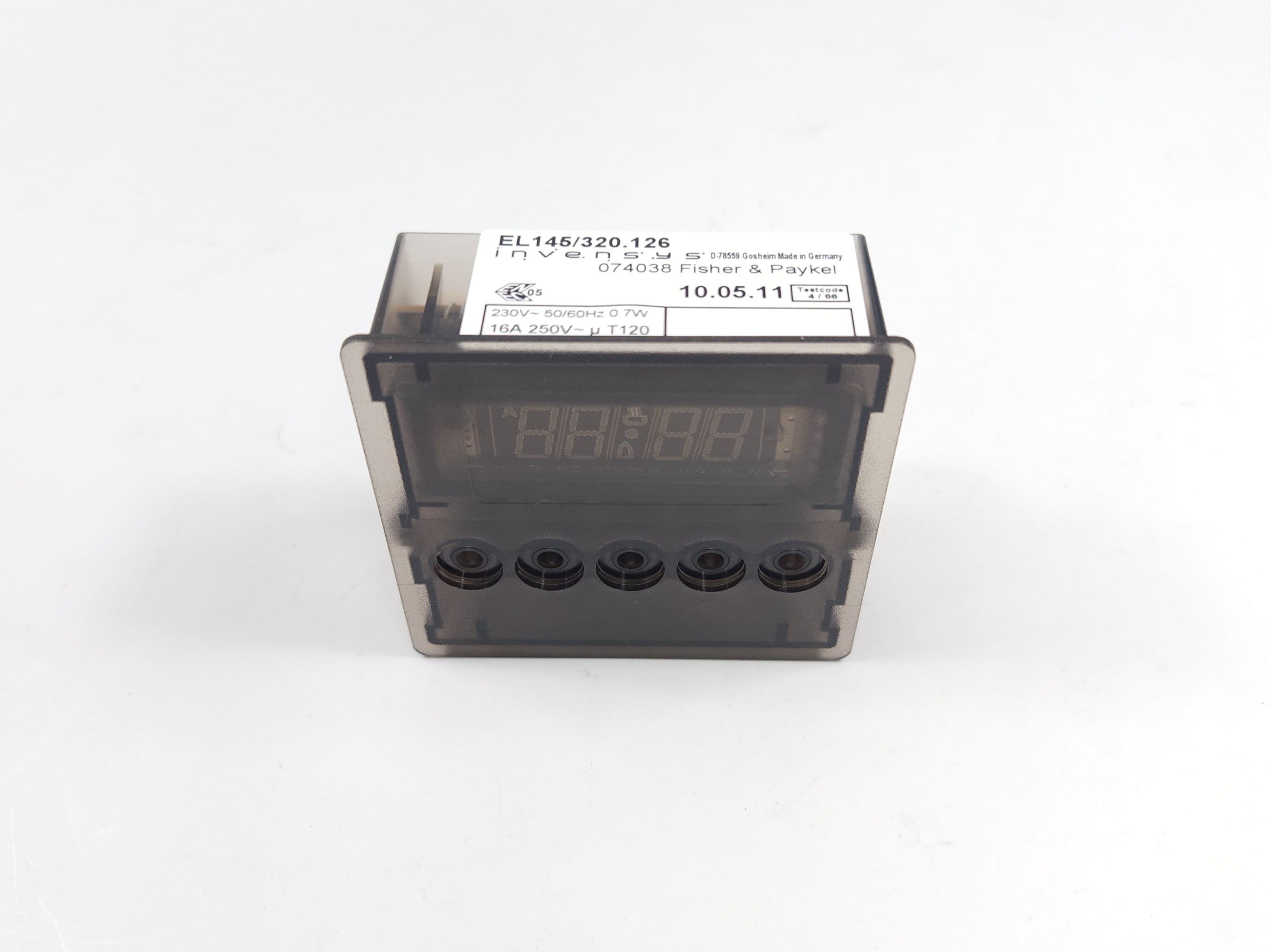 Fisher & Paykel Wall Oven CLOCK 5 BUTTON (SP) 573675P