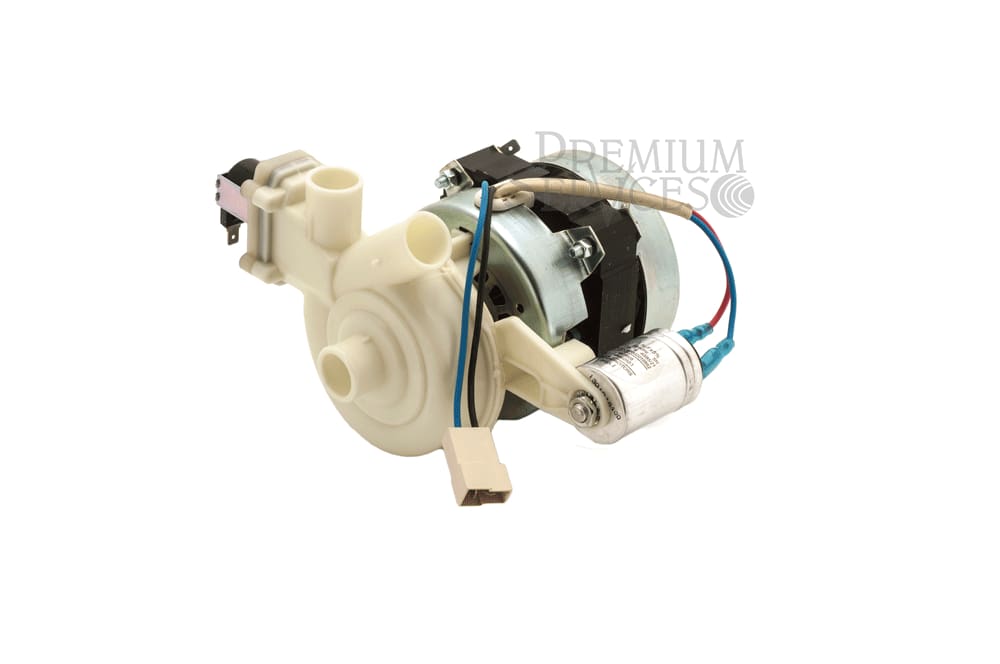 Haier Dishwasher Wash Pump Motor Assembly with Valve H012G9380538
