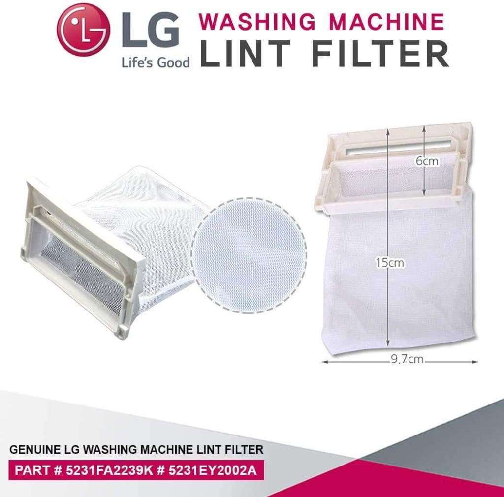 Lg washing machine lint filter price best sale