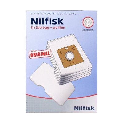 10 Nilfisk Action Plus Vacuum Cleaner Bags – ZZ-Clan, With 2 Filters, Allergen-Friendly, Sealable