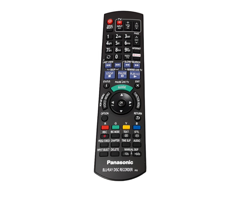 Panasonic Blu Ray DVD Recorder Remote Control TZT2Q051039 N2QAYB0007