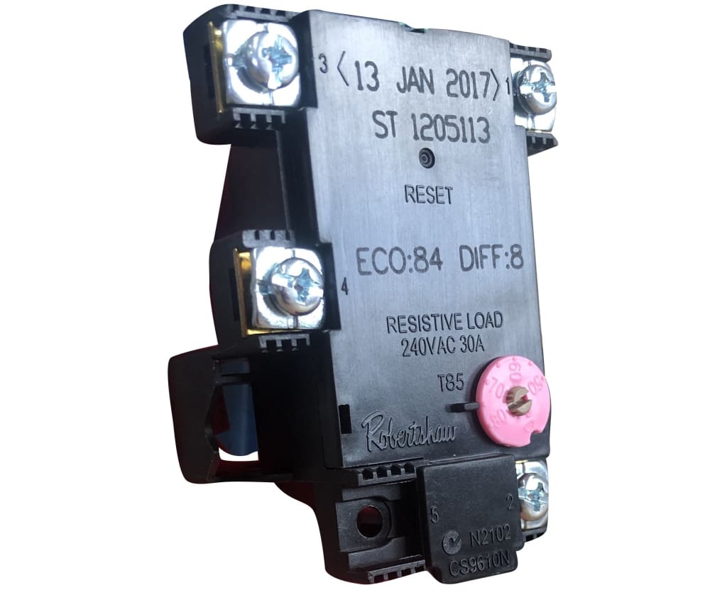 ROBERTSHAW ST12-80K THERMOSTAT - HOT WATER / SINGLE 60-80 OTC 88 ST120