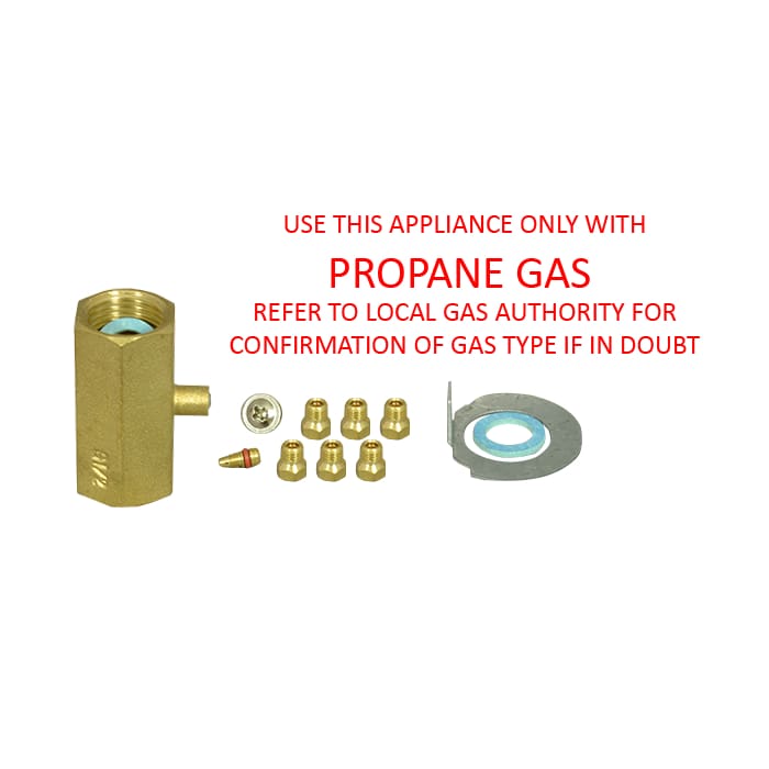 Westinghouse Simpson Electrolux Cooktop Natural Gas to LPG Conversion