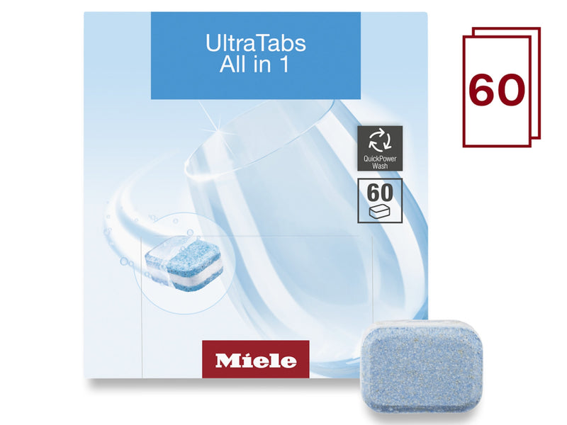 Miele Dishwasher All In One Dishwasher Tablets 60 Pack - 11295800