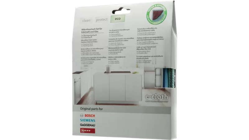 Bosch Cleaning cloth E-cloths Set of 2 E-cloths - 00466148