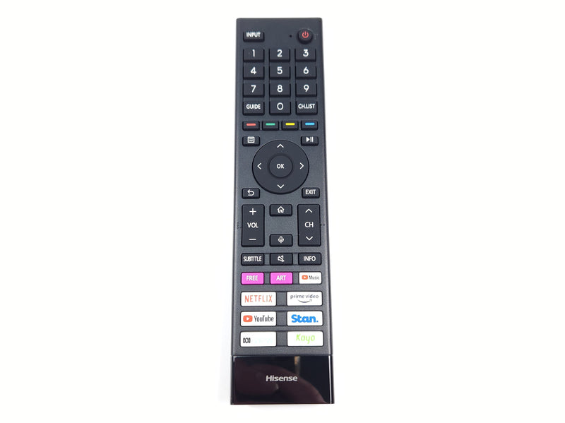 Hisense TV Remote Control A7HNZ Series - T284902 ERF3G80H