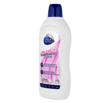 Dishwasher Gel All-In-One 750mL - DEGREASER, RINSE AID, SALT, ODOR NEUTRALIZER