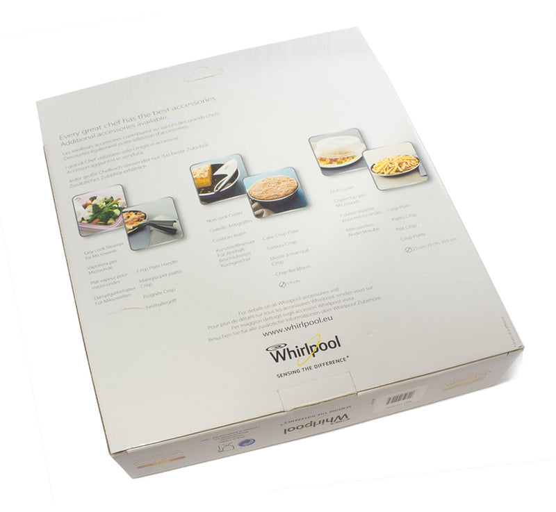 Whirlpool Microwave Oven Crisper Plate Dish 280mm - 480131000082