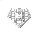 Delonghi Coffee Machine FIXED DISPENSER SUPPORT - 5313255891