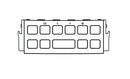 Delonghi Coffee Machine KEYS FRONT PIECE - 5913213461