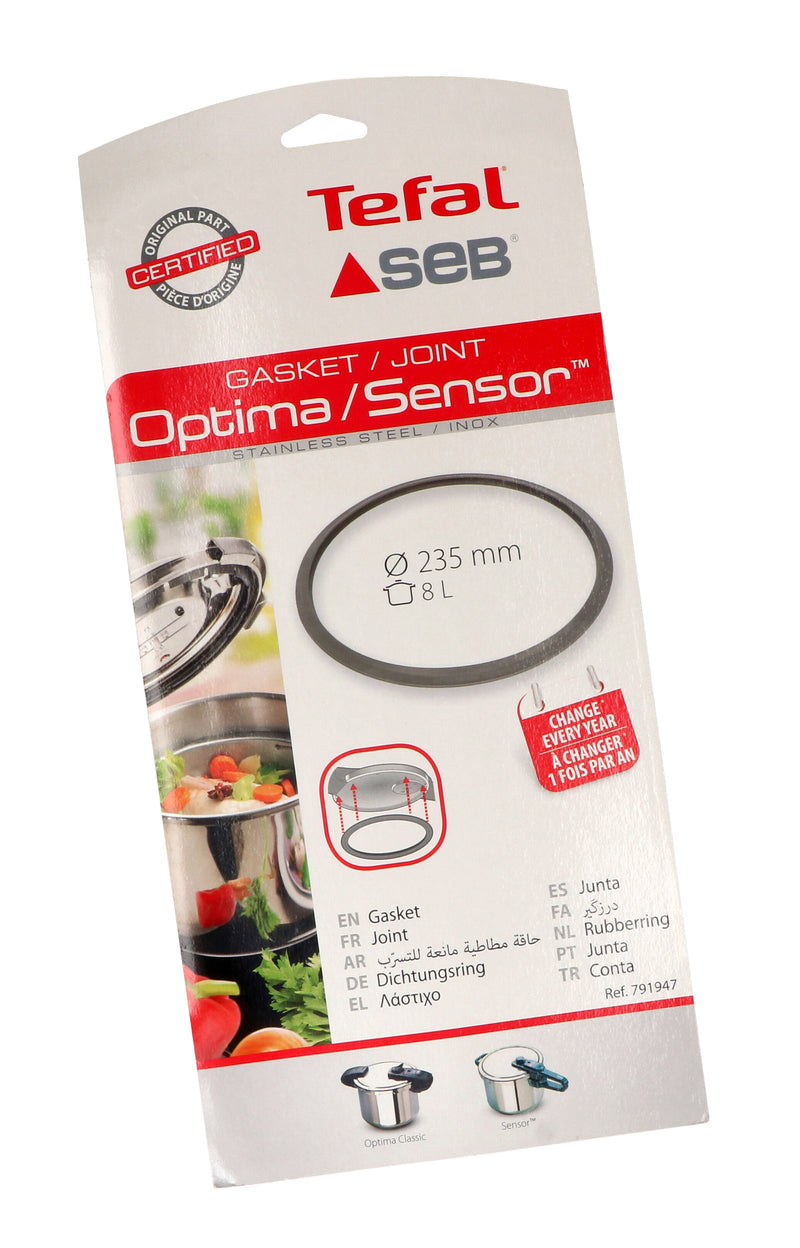 Tefal Optima Sensor Pressure Cooker Lid Seal - 791947 791948