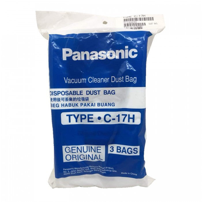 Panasonic Vacuum Cleaner Bags 3 Pack C-17H - AMC-J2EPEX