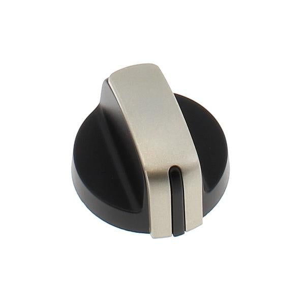 Ariston Black Silver Cooktop Knob - C00289963 482000088706