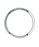 Fisher & Paykel Front Loader Front Chrome Silver Outer Door Cover - H0020204106A