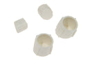 KENWOOD KITCHEN MACHINES SCREW COVERS (PACK OF 2 LARGE & 2 SMALL) - WHITE - KW686244