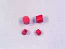 KENWOOD KITCHEN MACHINES SCREW COVERS (PACK OF 2 LARGE & 2 SMALL) - RED - KW686246