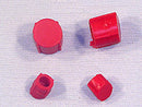 KENWOOD KITCHEN MACHINES SCREW COVERS (PACK OF 2 LARGE & 2 SMALL) - SILVER - KW710322