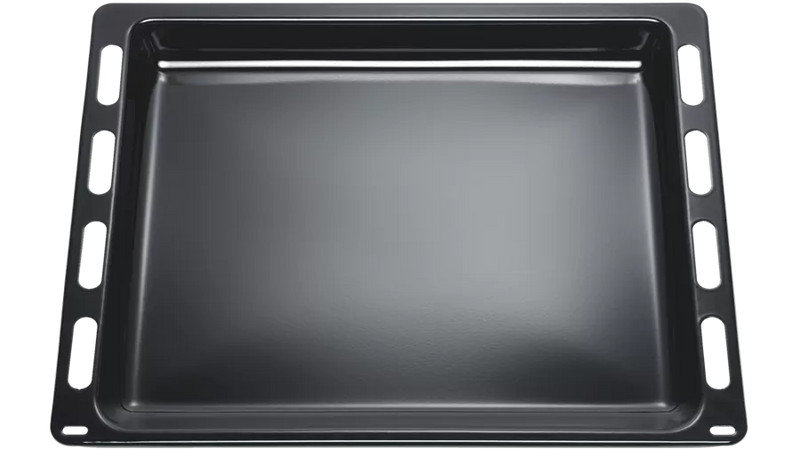 Bosch Baking tray enamel black enameled 441 x 370 x 36 mm - 00790278