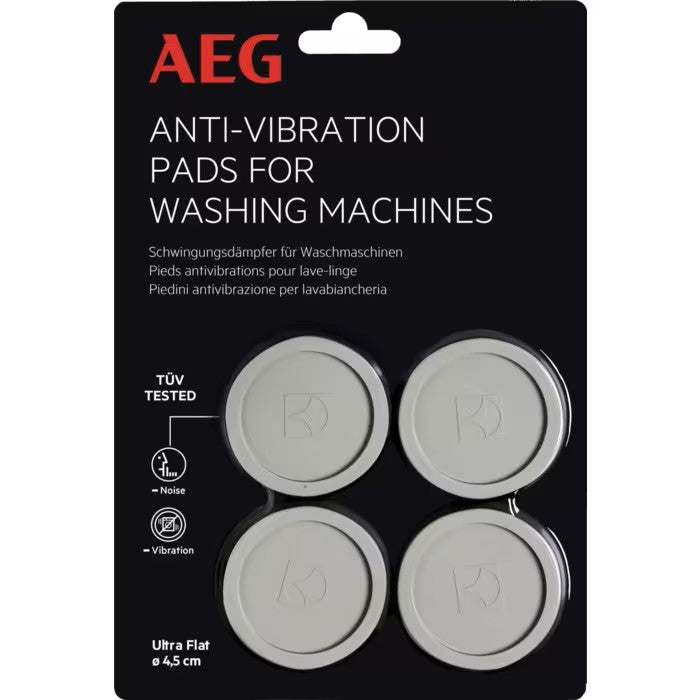 AEG Washing Machine and Dryer Anti-Vibration Foot Pads 4 Pack