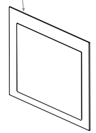 Haier Oven Inner Door Glass HOR60S9CESX1 - H0530066045