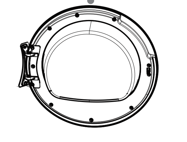 Haier Dryer Door Complete HDHP80AW1 - H0180802003