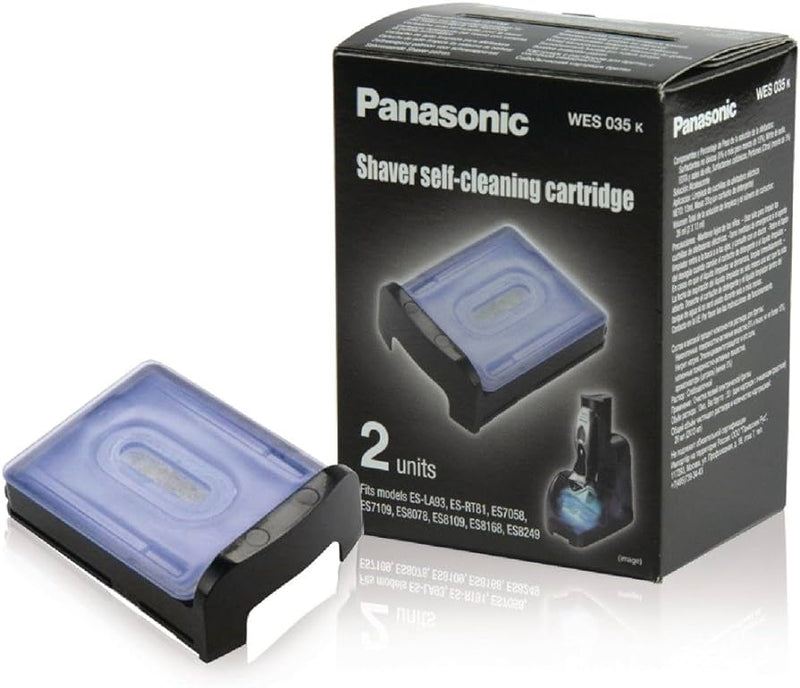 Panasonic Shaver Cleaning Cartridge 2 Pack - WES035K