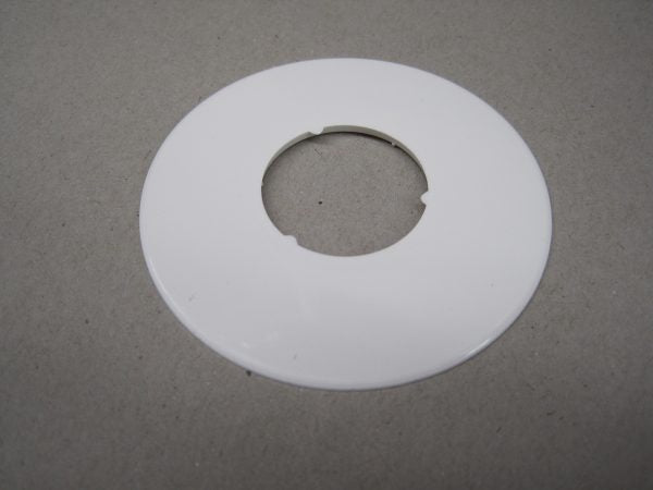 15mm White Plastic BSP Wall Flange - WF1W