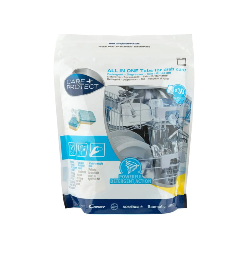 Haier Fisher & Paykel 30 All-In-One Dishwasher Tablets Pack - CARE + PROTECT