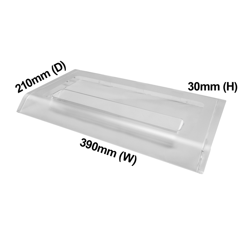 Westinghouse Freezer Front Bin Plastic Panel Top - WFM1810WC