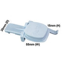 Electrolux Vacuum Rear Grill Clip Left - 1181986017 1181986058