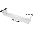 Electrolux Fridge Door Shelf Bottom or Middle - 140008047098