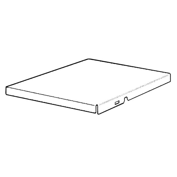 0052001155 Westinghouse Simpson 54cm Oven Reflector Plate - Sits Over Grill Element Shelves & Trays