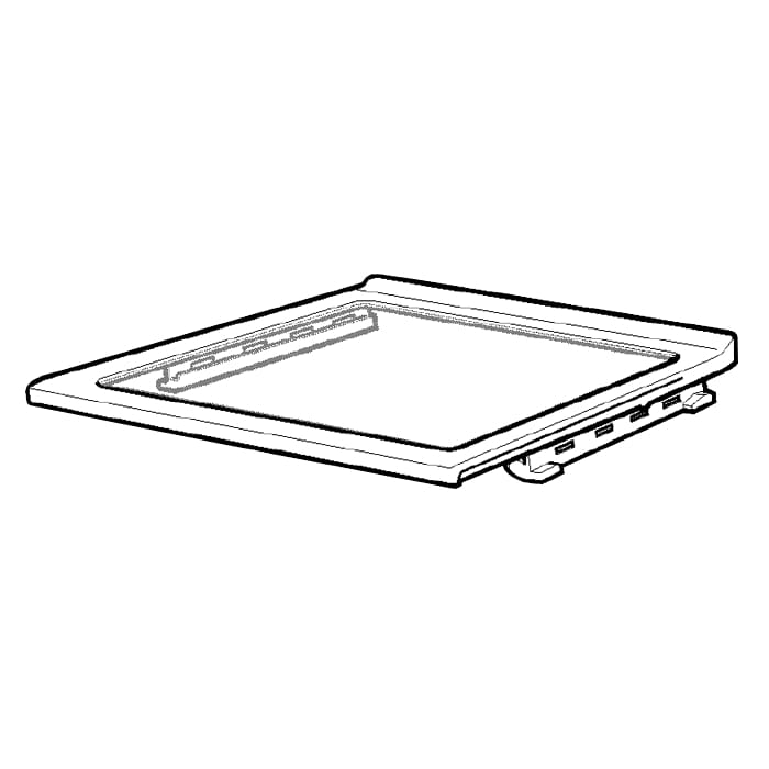 1460505 Westinghouse Simpson Electrolux Freezer Middle / Middle Fridge-Freezer Glass Shelf Shelves & Trays