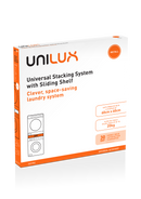 Unilux Universal Washing Machine Dryer Stacking Kit with Sliding Shelf - ULX102