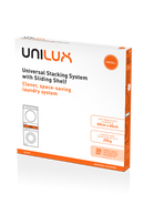 Unilux Universal Washing Machine Dryer Stacking Kit with Sliding Shelf - ULX102
