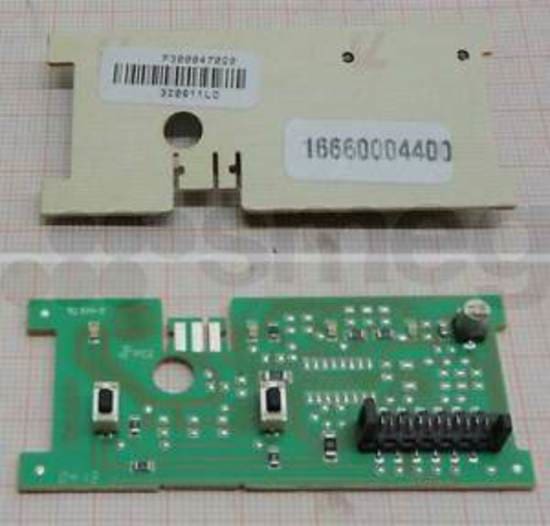811651238 Smeg Dishwasher Upper PCB Function / Options Display Board Control Board