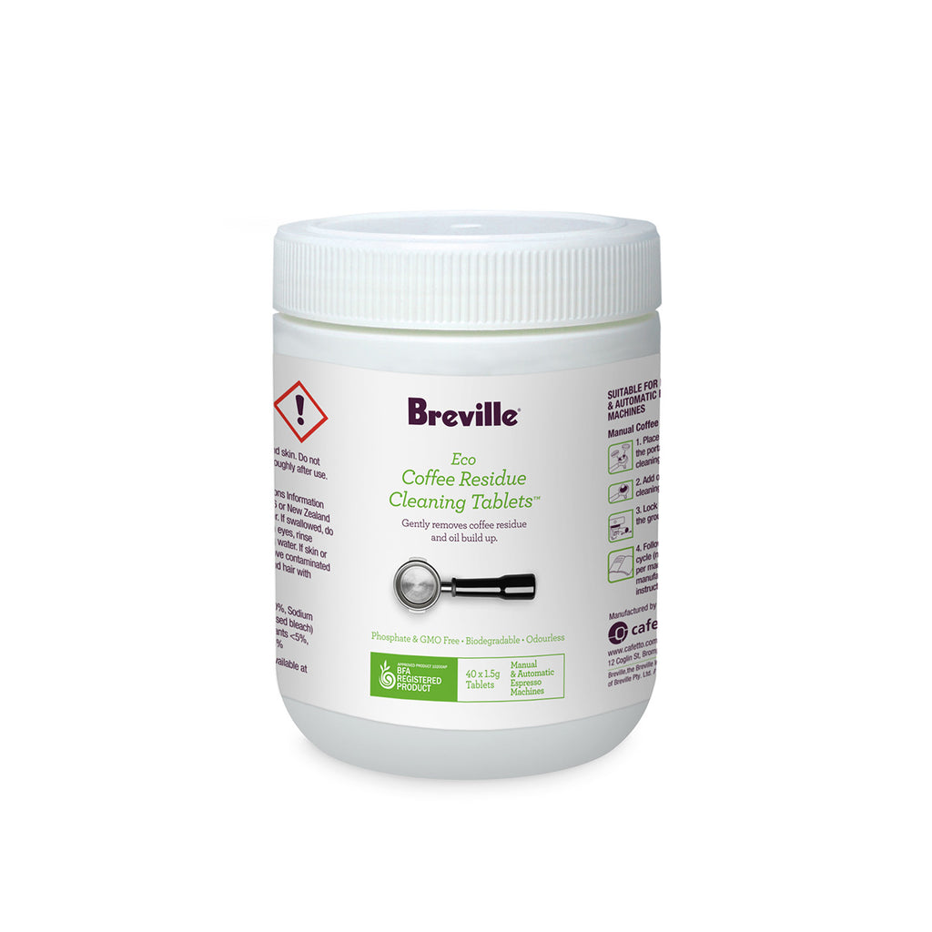 Breville Eco Coffee Cleaning Tablets 40 Pack BES013CLR