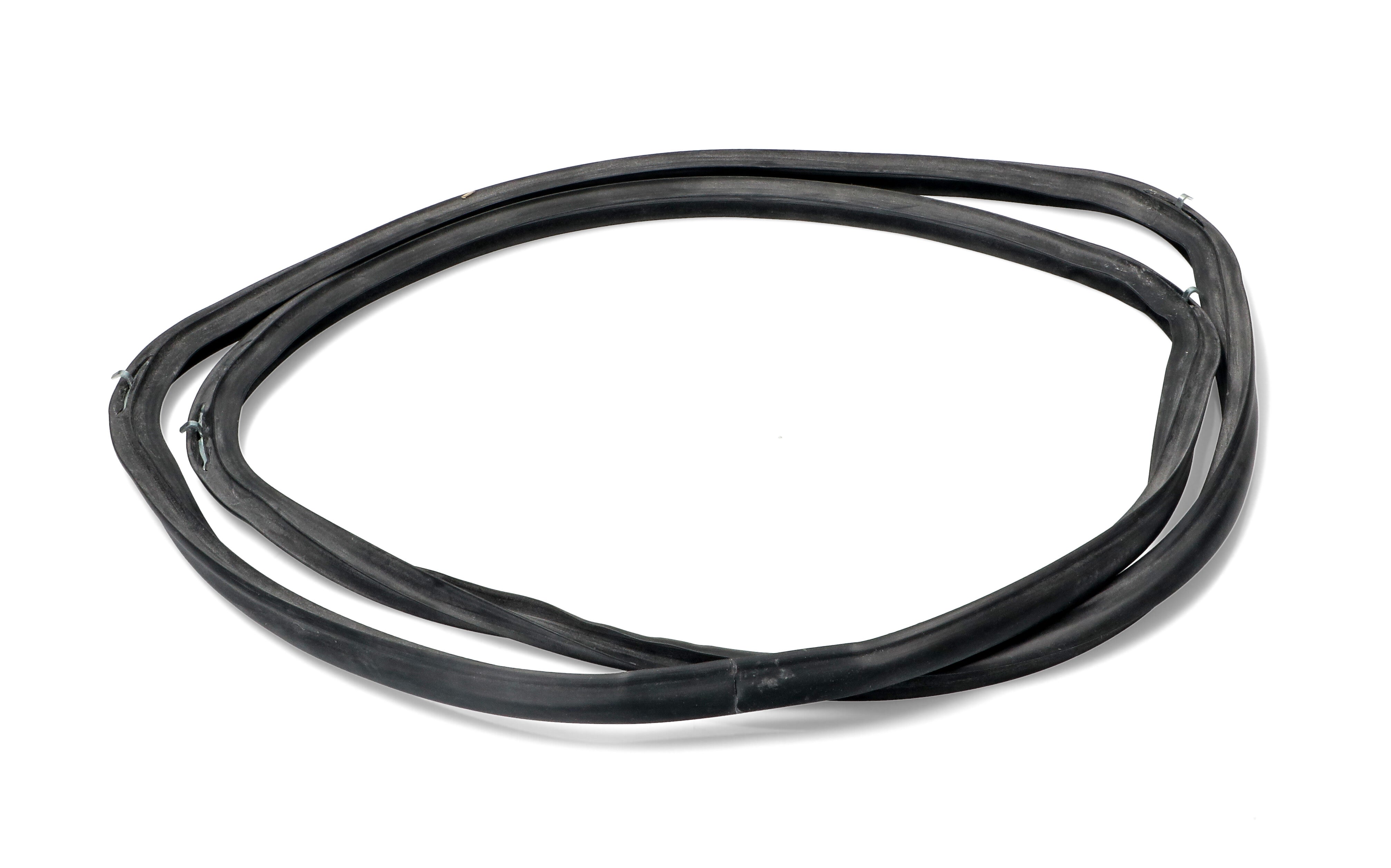 Door Seal Oven Cooker Rubber 4 Sided Gasket With Clips Universal Cut To Size