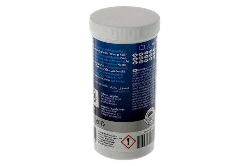 00311946 Bosch Cleaning powder Wiener Kalk for stainless steel surfaces 00311774 consumable