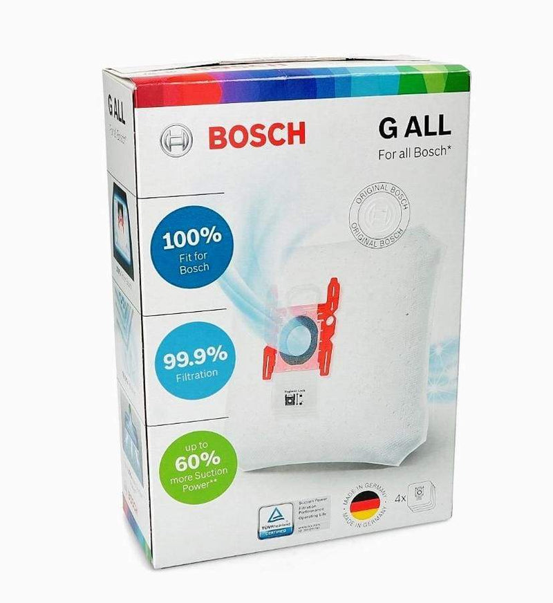 Bosch Type G Vacuum Cleaner Bags 4 Pack Original 17003048