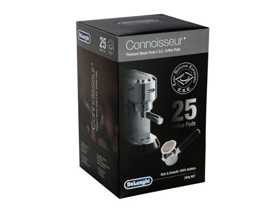 DeLonghi 25 Pack of Connoisseur E.S.E. Coffee Pods 5513294781