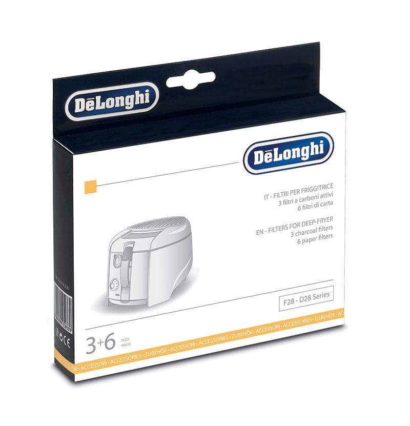DeLonghi Deep Fryer Filter Kit for F28311 F28313 - 5512510041 Delonghi