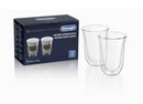 Delonghi Dual Wall Latte Glass Set - 5513284171 Accessories