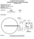 162926005 Fisher and Paykel Simpson BEKO Universal Ceramic Top Element 180mm 1800W EGO 10.58111.004 10.58111.003 Element