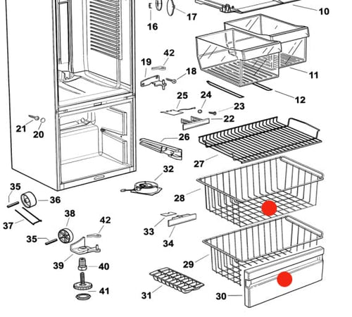 Cerniera Per Congelatore Beko CA5411FFW, Ricambio Originale, Trasparente, Dimensioni 385 X 180 Mm