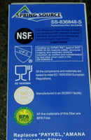 Fisher & Paykel Fridge Freezer External Water Filter Cartridge - 836848 836860 Water Filter