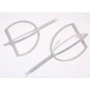 KW663929 Kenwood Multi Pro FP580 Food Processor Plastic Whisks - 1 set Small Appliance
