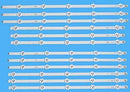 LG Television LED Array TV Full Backlight Strips Assembly - AGF78401201 Television
