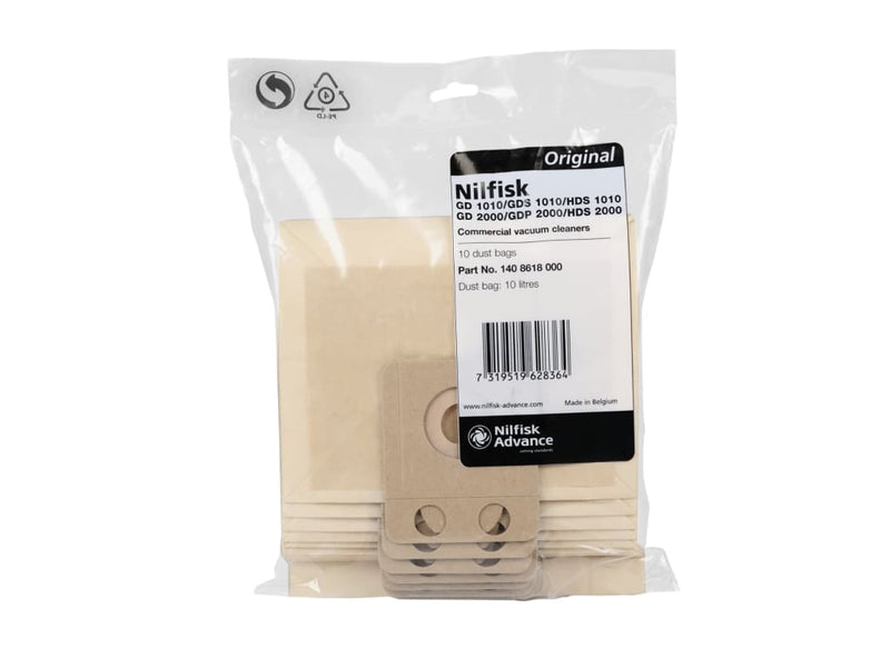 Nilfisk Business Family Vacuum Bags 5 Pack - 82367810