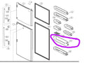 DA63-07161A Samsung Fridge Freezer Fridge Bottle Door Shelf Shelves & Trays